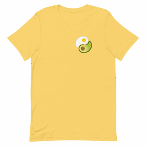 breakfast zen t-shirt mockup